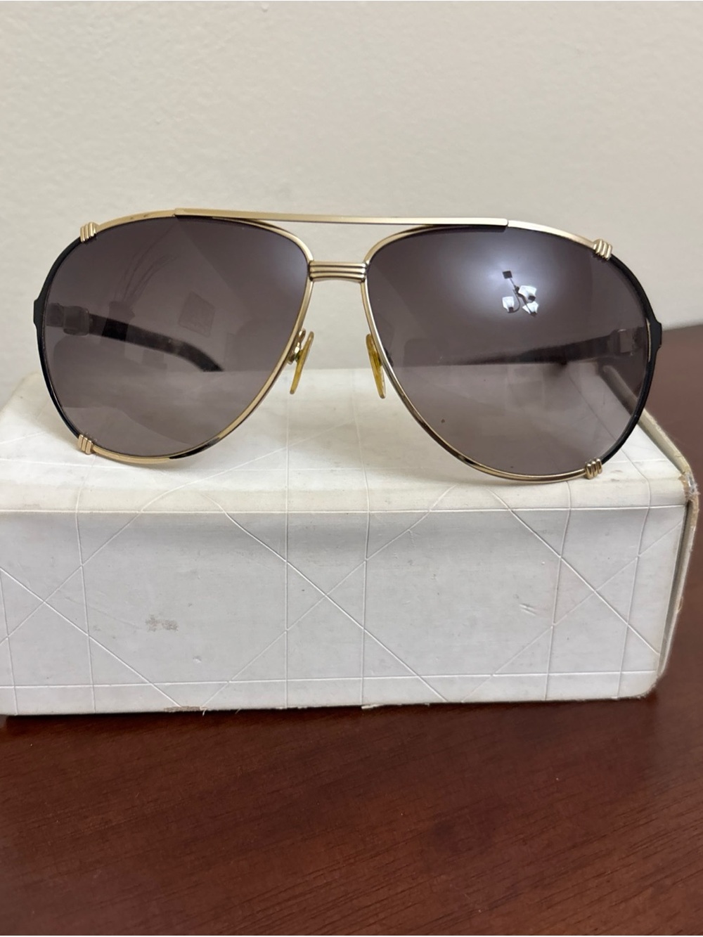 CHRISTIAN DIOR CHICAGO2 GUNMETAL GRADIENT AUTHENTIC SUNGLASSES READ